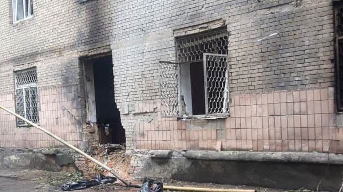 Student accommodation damaged in Russian drone attack on Kyiv – photos