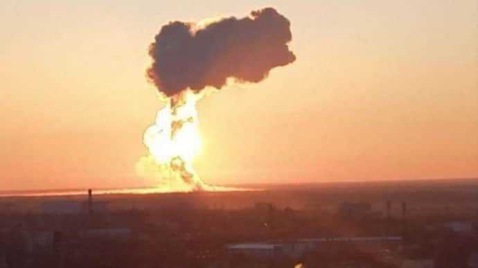 Ukrainian drones strike Russia's Engels strategic aviation airfield